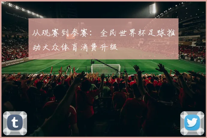 从观赛到参赛：全民世界杯足球推动大众体育消费升级